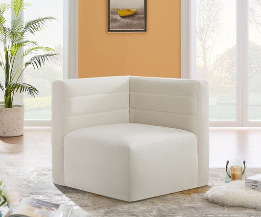 Quincy Velvet Modular Comfort Corner Chair