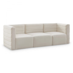 Quincy Velvet Modular Comfort Sofa