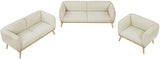 Nolita Mid-Century Modern Chair with Natural Solid Wood Base – Stylish Comfort for Any Space