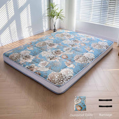 MAXYOYO Padded Japanese Floor Mattress,  Floral Printed Futon Mattress Folding Sleeping Pad