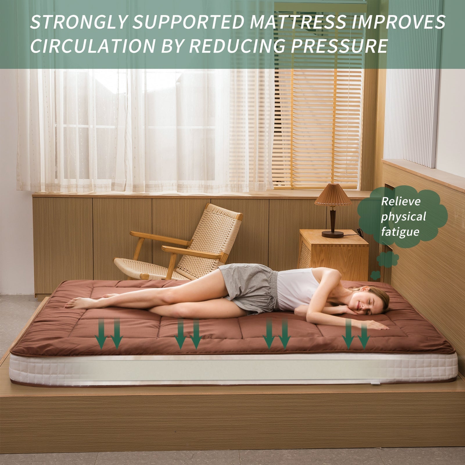 MAXYOYO Padded Japanese Floor Mattress