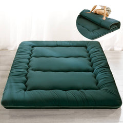 MAXYOYO Japanese Floor Futon Mattress, Dark green