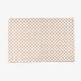 Checker Toffee Vegan Leather Mat