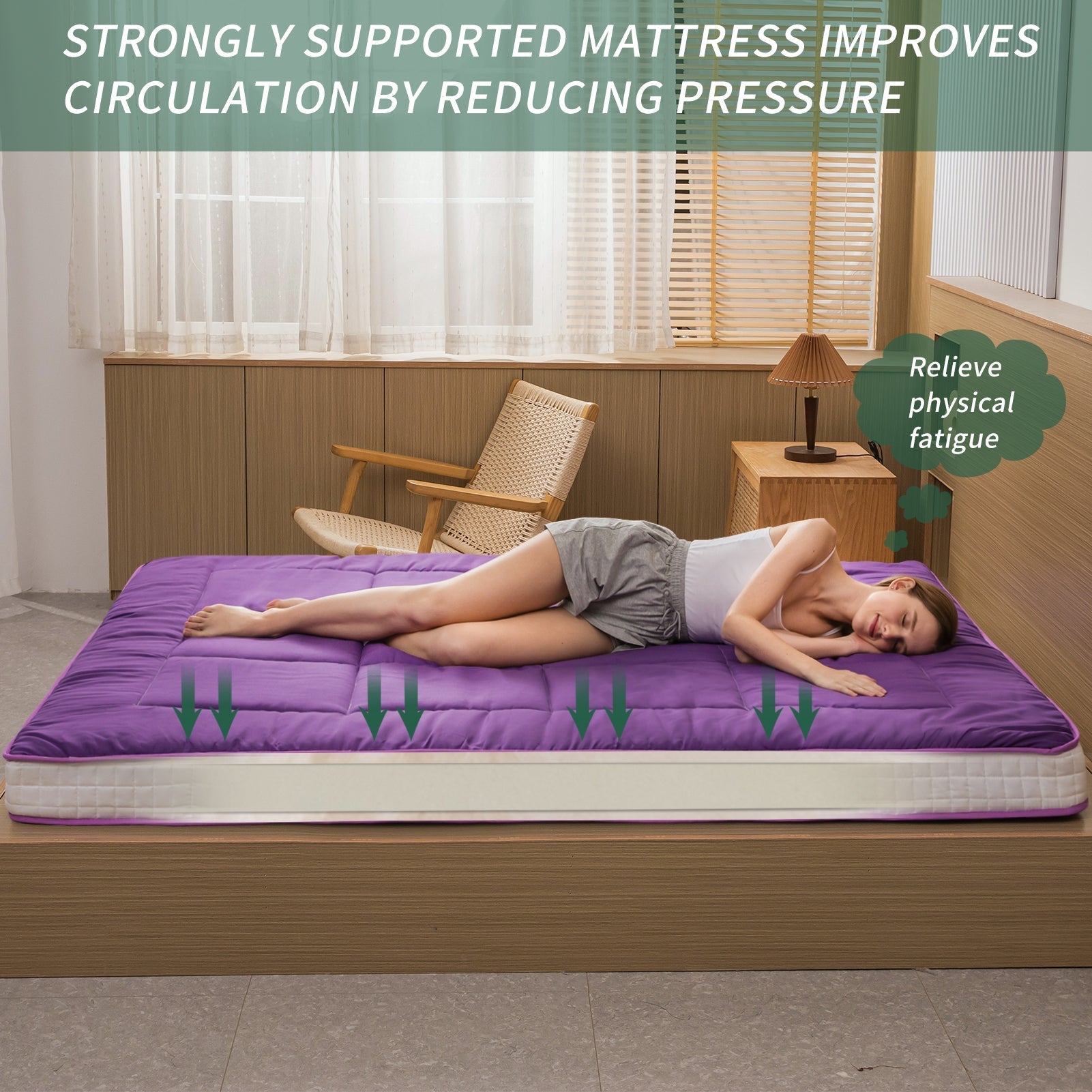 MAXYOYO Padded Japanese Floor Mattress