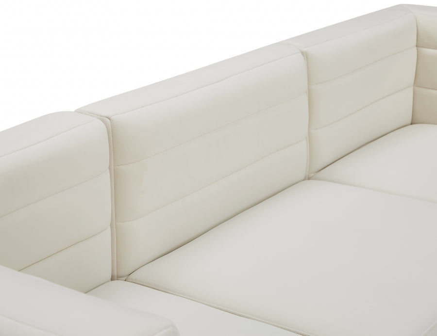 Quincy Velvet Modular Comfort Sectional