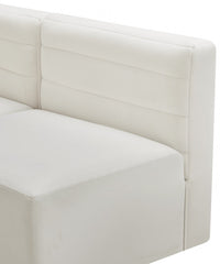 Quincy Velvet Modular Comfort Sectional