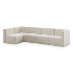 Quincy Velvet Modular Comfort Sectional