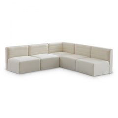 Quincy Velvet Modular Comfort Sectional