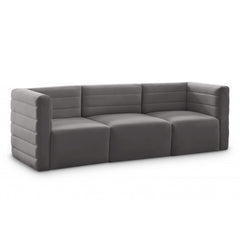 Quincy Velvet Modular Comfort Sofa