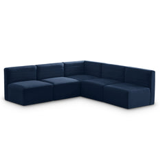 Quincy Velvet Modular Comfort Sectional