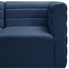 Quincy Velvet Modular Comfort Sectional