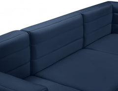 Quincy Velvet Modular Comfort Sectional