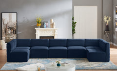 Quincy Velvet Modular Comfort Sectional