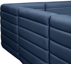 Quincy Velvet Modular Comfort Sectional