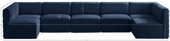 Quincy Velvet Modular Comfort Sectional