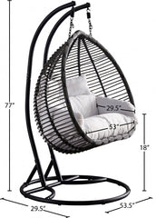 Tarzan Outdoor Patio Double Swing Chair