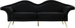 Lips Velvet Sofa