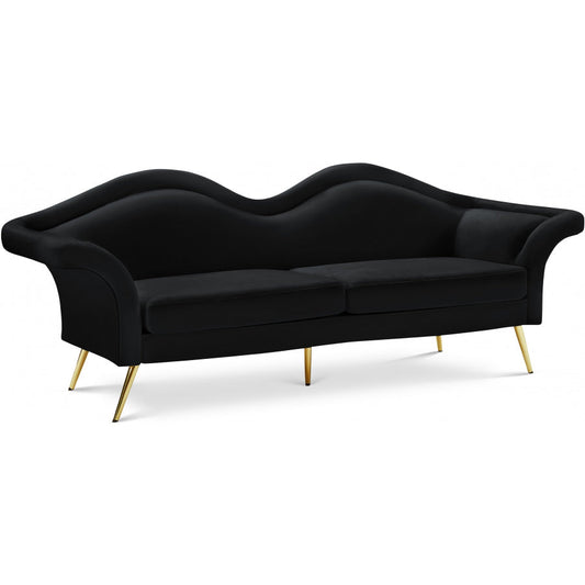 Lips Velvet Sofa