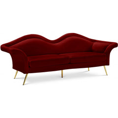 Lips Velvet Sofa