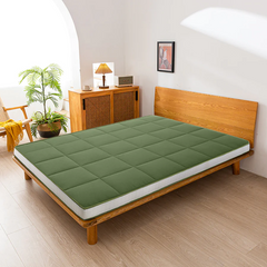 MAXYOYO Padded Japanese Floor Mattress, Green Foldable Roll Up Futon Mattress