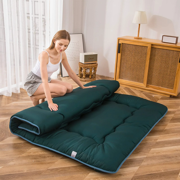MAXYOYO Japanese Floor Futon Mattress, Portable futon mattress