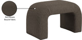 Niagara Contemporary Boucle Fabric Bench – Elegant Seating for Modern Spaces and Stylish Decor