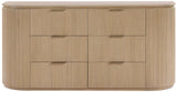 Astrid - Solid Wood And Oak Veneer Dresser