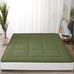 MAXYOYO Padded Japanese Floor Mattress, Green Foldable Roll Up Futon Mattress