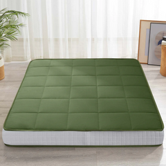 MAXYOYO Padded Japanese Floor Mattress, Green Foldable Roll Up Futon Mattress