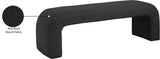 Niagara Contemporary Boucle Fabric Bench – Elegant Seating for Modern Spaces and Stylish Decor