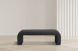 Niagara Contemporary Boucle Fabric Bench – Elegant Seating for Modern Spaces and Stylish Decor