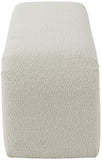 Niagara Contemporary Boucle Fabric Bench – Elegant Seating for Modern Spaces and Stylish Decor