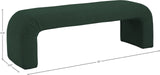 Niagara Contemporary Boucle Fabric Bench – Elegant Seating for Modern Spaces and Stylish Decor