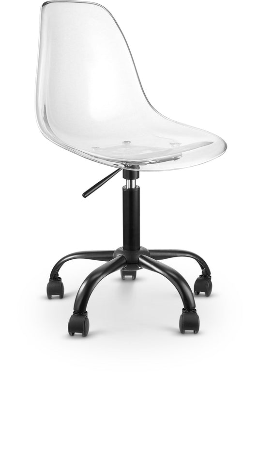 Clarion Office Chair - Stylish Armless Design with Swivel Seat for Effortless Movement and Comfort