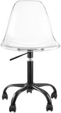 Clarion Office Chair - Stylish Armless Design with Swivel Seat for Effortless Movement and Comfort