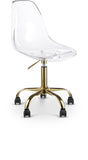 Clarion Office Chair - Stylish Armless Design with Swivel Seat for Effortless Movement and Comfort