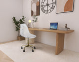 Clarion Office Chair - Stylish Armless Design with Swivel Seat for Effortless Movement and Comfort