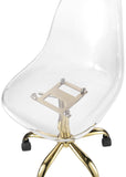 Clarion Office Chair - Stylish Armless Design with Swivel Seat for Effortless Movement and Comfort