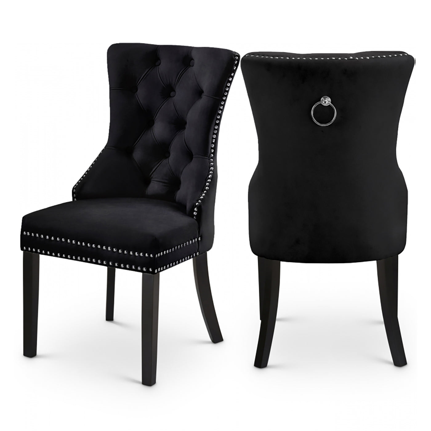 Nikki Velvet Dining Chair