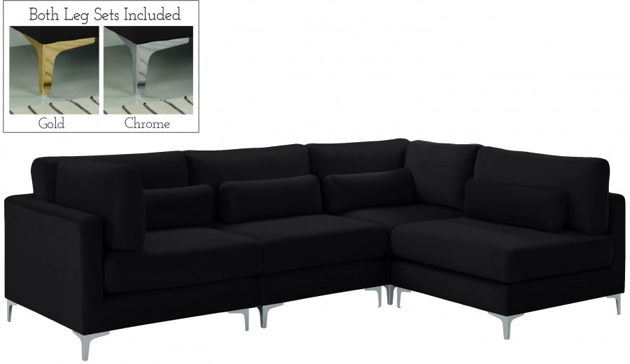 Julia Velvet Modular Sectional