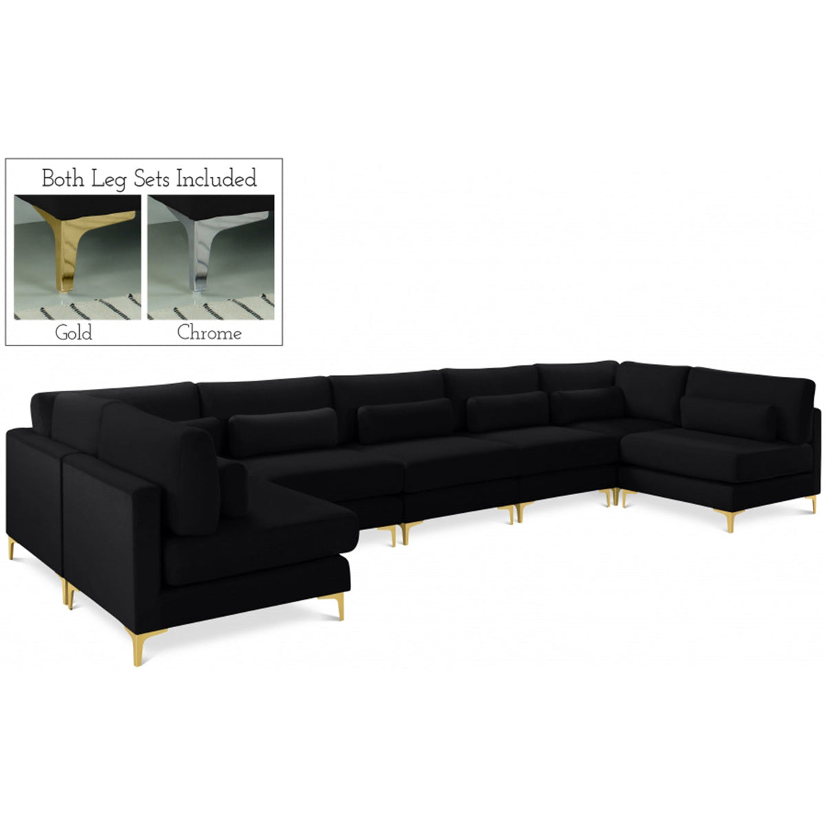 Julia Velvet Modular Sectional