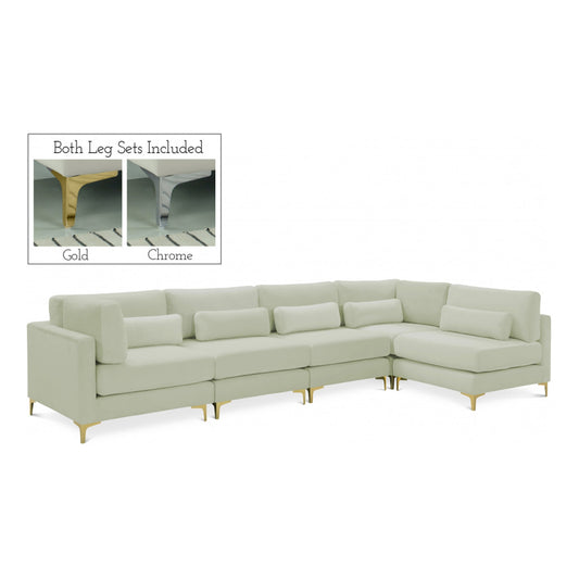 Julia Velvet Modular Sectional