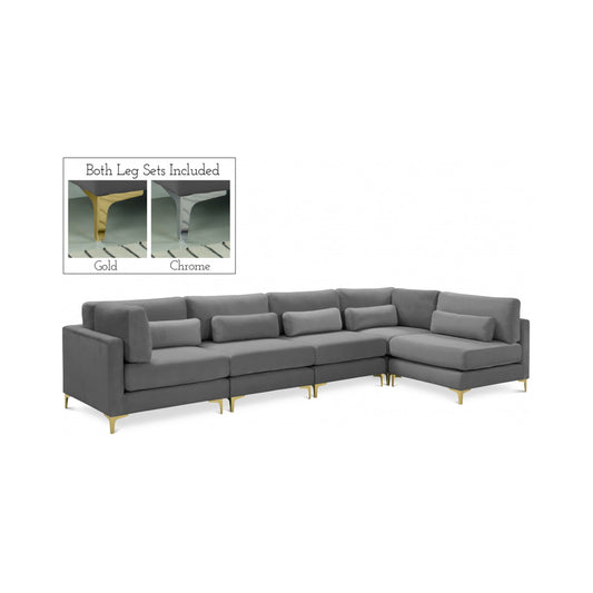 Julia Velvet Modular Sectional