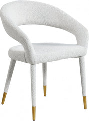 Destiny Boucle Fabric Dining Chair