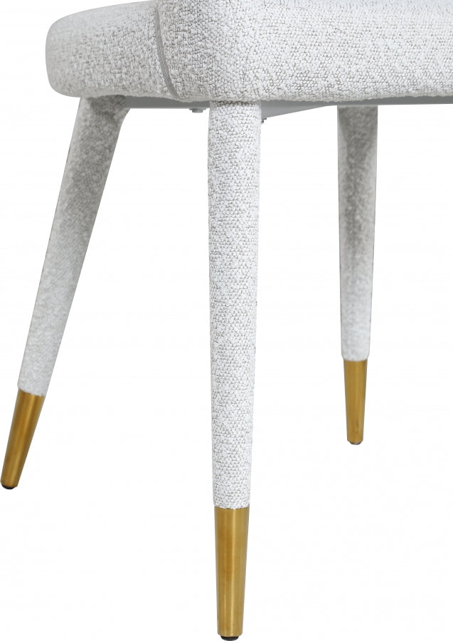 Destiny Boucle Fabric Dining Chair