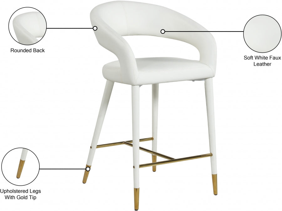 Destiny Faux Leather Stool