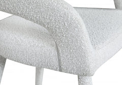 Destiny Boucle Fabric Stool