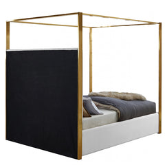 Jones Faux Leather Bed