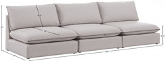 Mackenzie Linen Textured 120" Modular Sofa