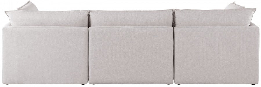 Mackenzie Linen Textured 120" Modular Sofa